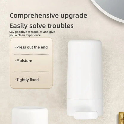 Wandmontierter Seifenmühlenspender – Trockener und sauberer Pulverbehälter für Zuhause, Fitnessstudio und Büro 