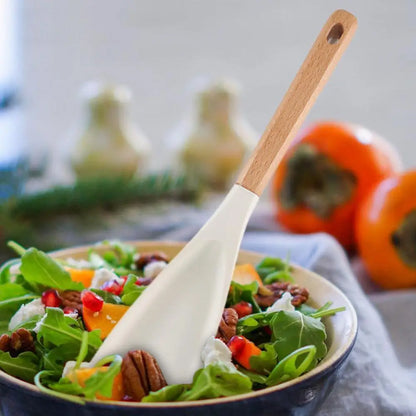 ChefEase™ | 2-in-1 Silicone Cooking Spoon & Spatula 🔥🔥 Multi-Function Spoon – Premium Quality Kitchen Essential