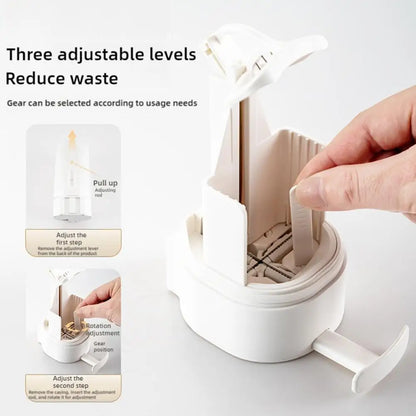 Wandmontierter Seifenmühlenspender – Trockener und sauberer Pulverbehälter für Zuhause, Fitnessstudio und Büro 