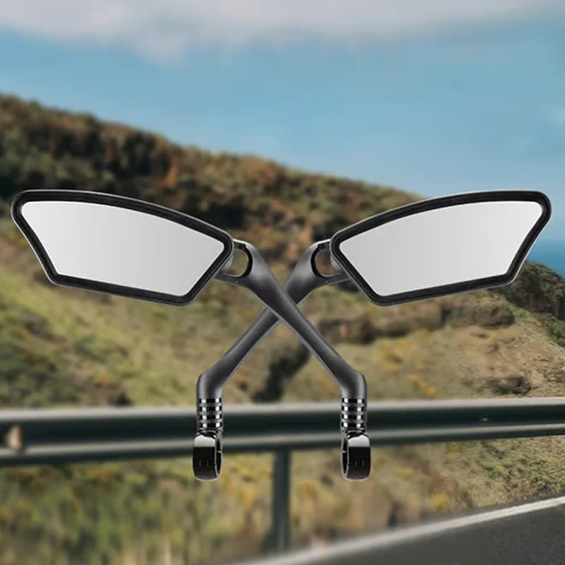 BikeGuard™ Mirrors – 360° Adjustable Rearview Mirrors for Safe Cycling | Premium Quality
