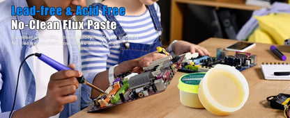 🔥 Premium Electronics Soldering Paste – Lead-Free Rosin for Clean & Accurate Repairs Original