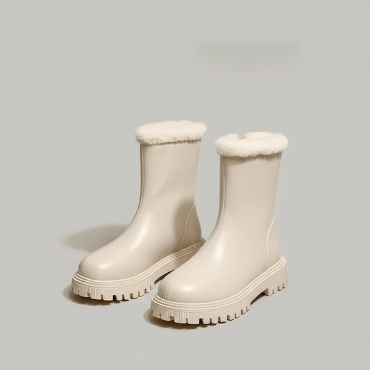 ❄️ Premium Women's PlushZip™ Winter Ankle Boots