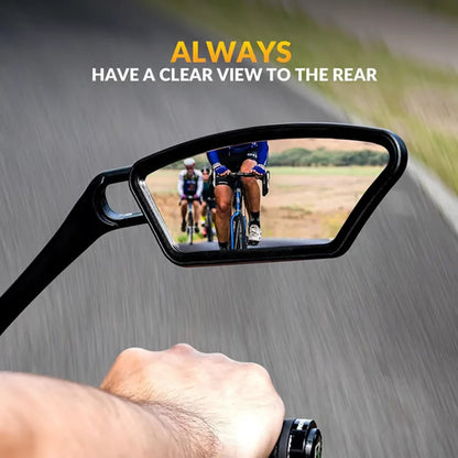 BikeGuard™ Mirrors – 360° Adjustable Rearview Mirrors for Safe Cycling | Premium Quality