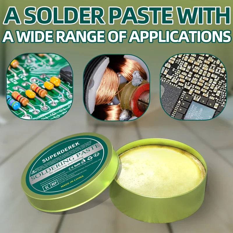 🔥 Premium Electronics Soldering Paste – Lead-Free Rosin for Clean & Accurate Repairs Original
