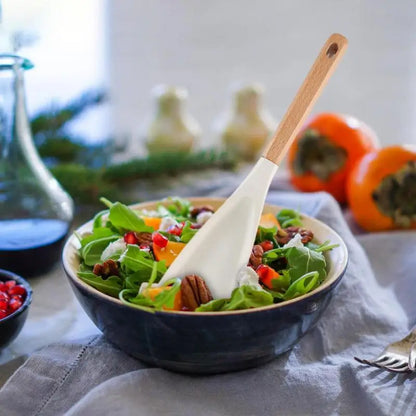 ChefEase™ | 2-in-1 Silicone Cooking Spoon & Spatula 🔥🔥 Multi-Function Spoon – Premium Quality Kitchen Essential