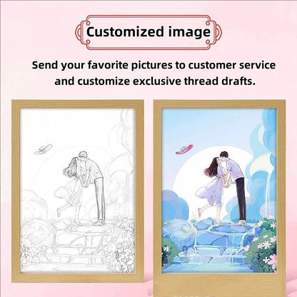 LumiFaith 4D LED-Jesus-Lampe – Inspirierende Wanddekoration &amp; Leuchtende Wohnaccessoires 