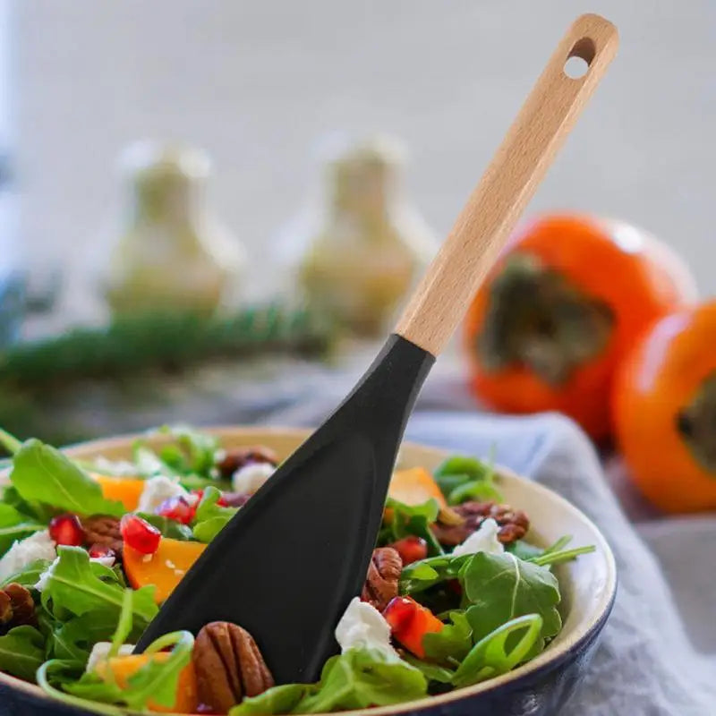 ChefEase™ | 2-in-1 Silicone Cooking Spoon & Spatula 🔥🔥 Multi-Function Spoon – Premium Quality Kitchen Essential