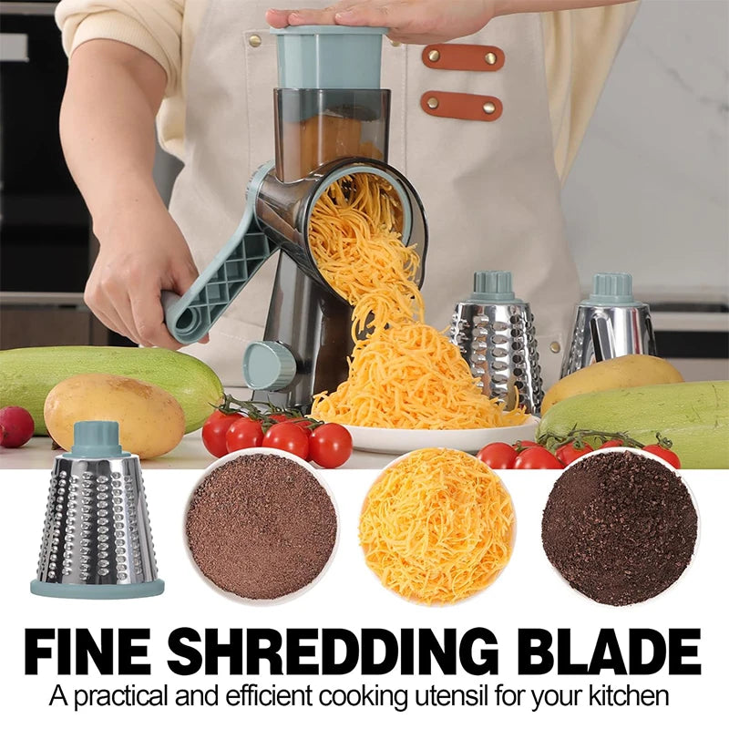 🔥 Premium 3-in-1 Slicer – Fast & Easy Prep!