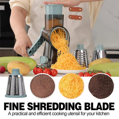 🔥 Premium 3-in-1 Slicer – Fast & Easy Prep!