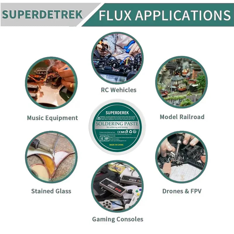 🔥 Premium Electronics Soldering Paste – Lead-Free Rosin for Clean & Accurate Repairs Original