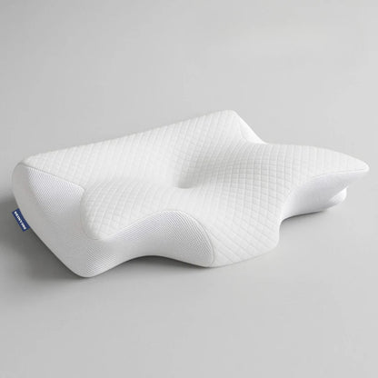 💤 Derila Ergo™ Memory Foam Cervical Pillow – 2-in-1 Ergonomic Neck Support for All Sleepers
