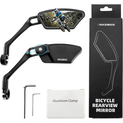 BikeGuard™ Mirrors – 360° Adjustable Rearview Mirrors for Safe Cycling | Premium Quality